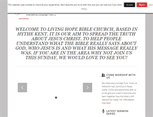 Tablet Screenshot of livinghopebiblechurch.org.uk
